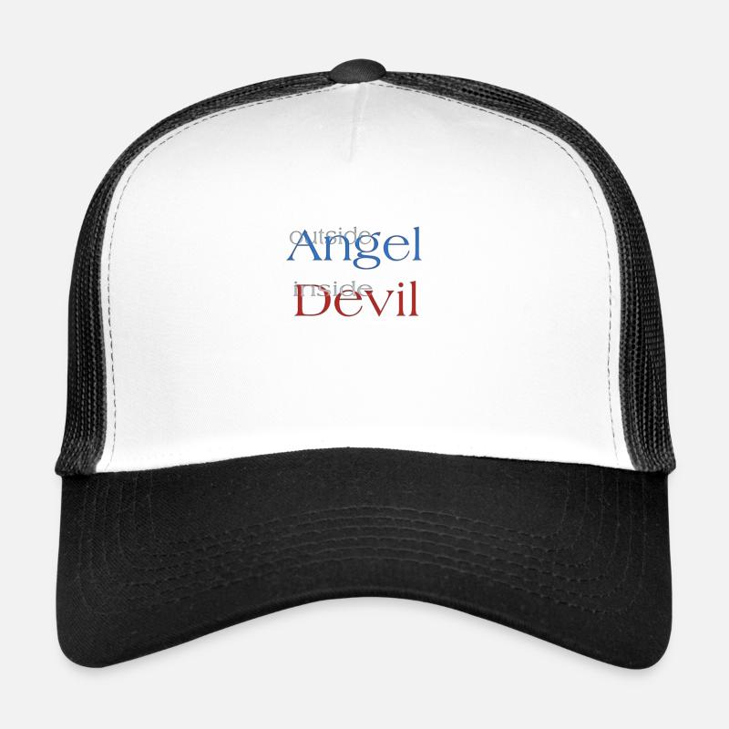 Ange ou diable? Casquette trucker 