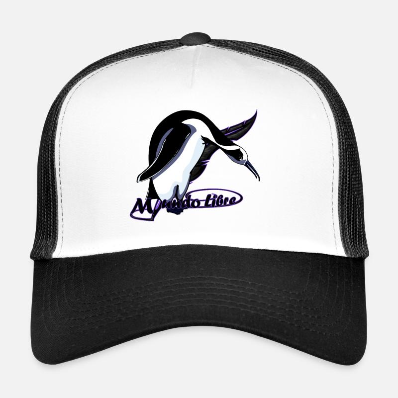Pingouin oiseau Casquette trucker 