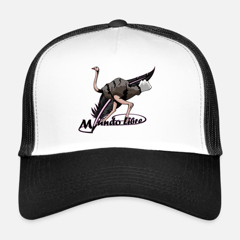 Oiseau d'autruche Casquette trucker 