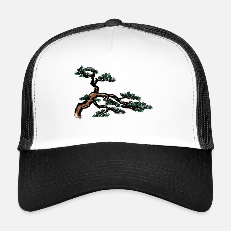 Bonsai tree - Trucker Cap - white/black