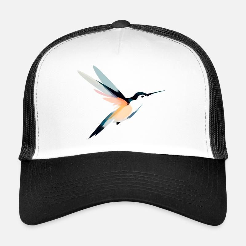 Colibri coloré Casquette trucker 
