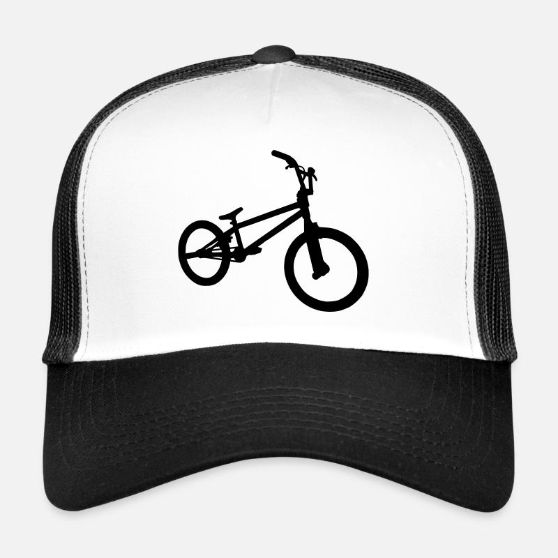 BMX - Trucker Cap - Weiß/Schwarz