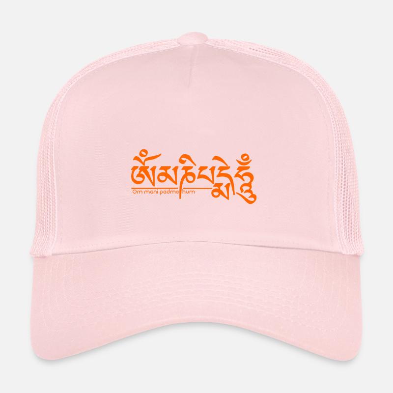Om mani padme hum Casquette trucker 