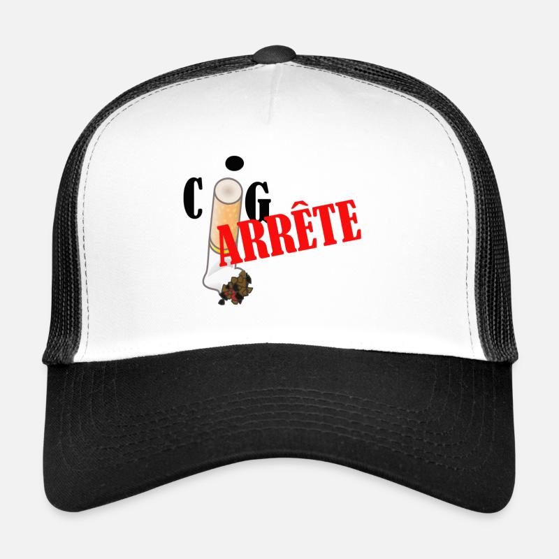 J'arrête la cigarette Casquette trucker 