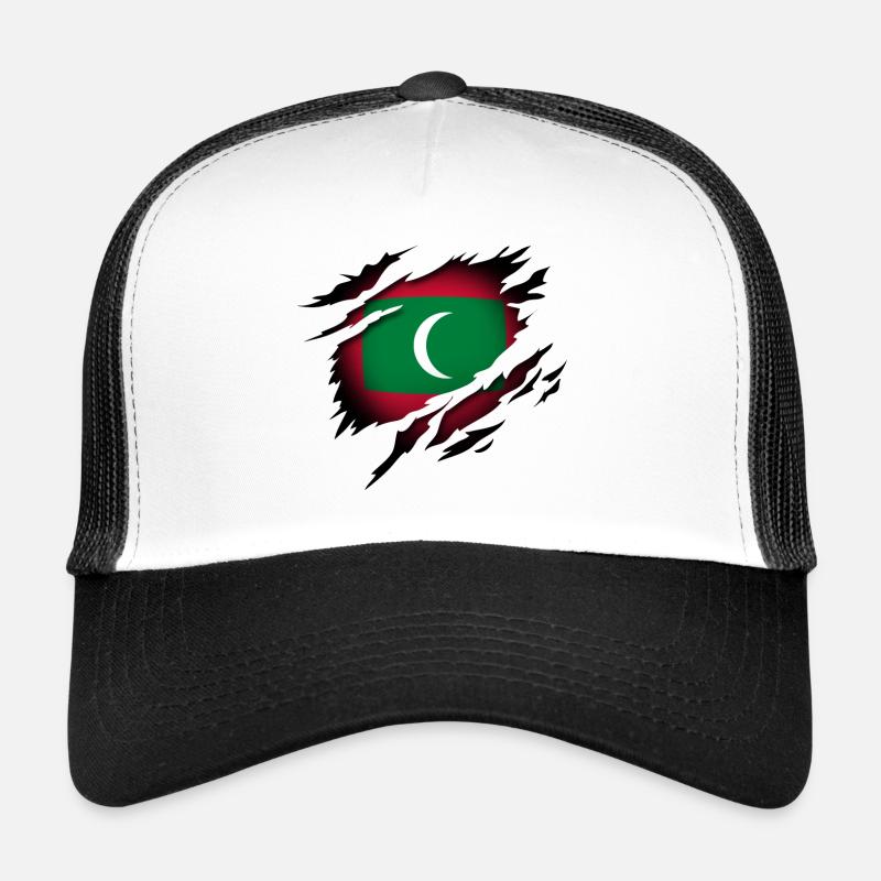 Les Maldives dans l’âme Casquette trucker 