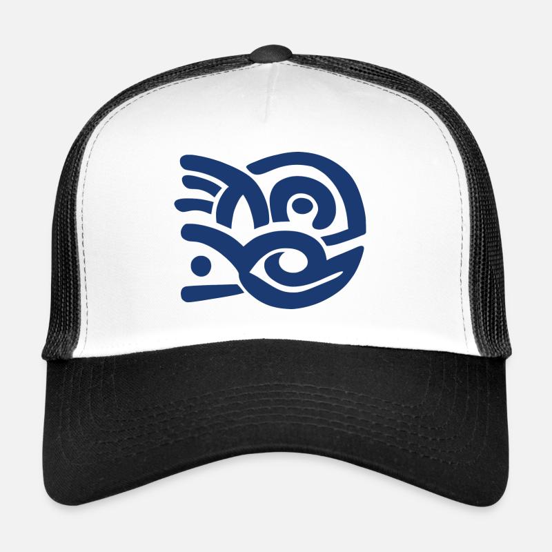 Pêche ornement de poisson Casquette trucker 