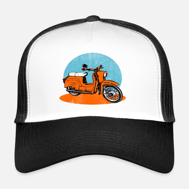 Simson Schwalbe CYCLOmoteur RDA Casquette trucker 