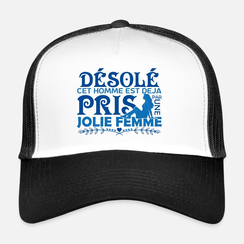 Cadeau Mari Copain Le meilleur copain du monde !! Casquette trucker 