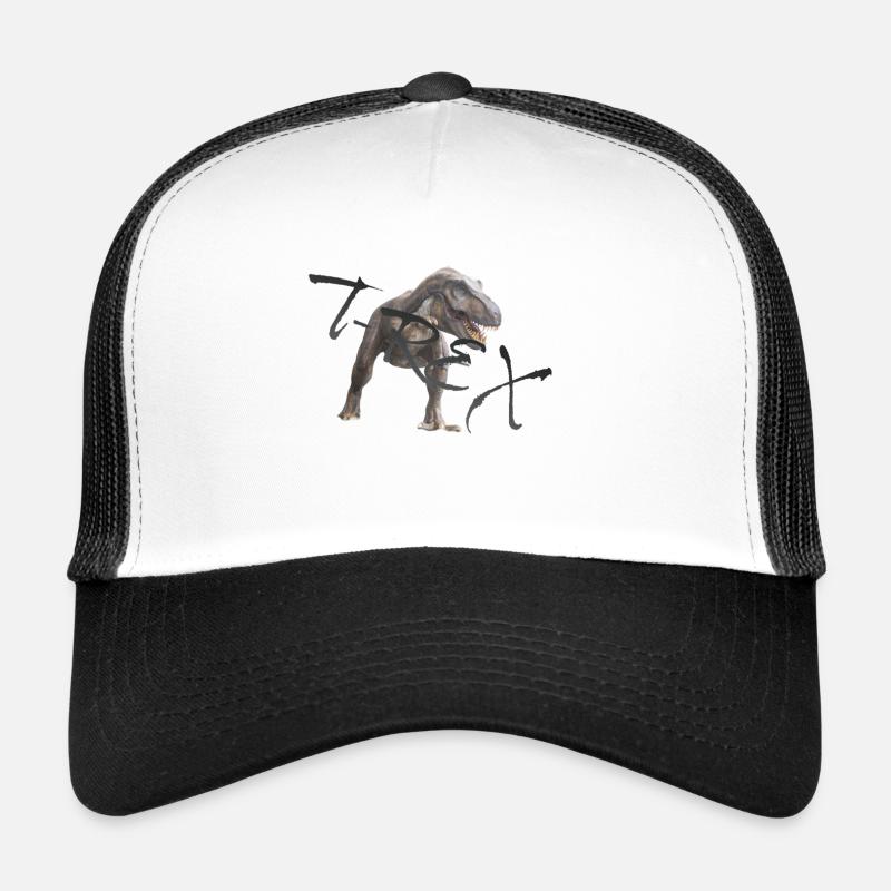 T-Rex - Trucker Cap - Weiß/Schwarz