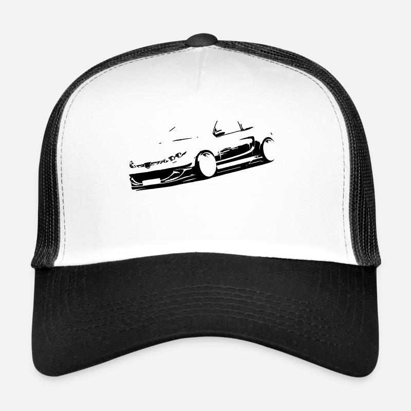 Tuning 206 - Trucker Cap - Weiß/Schwarz