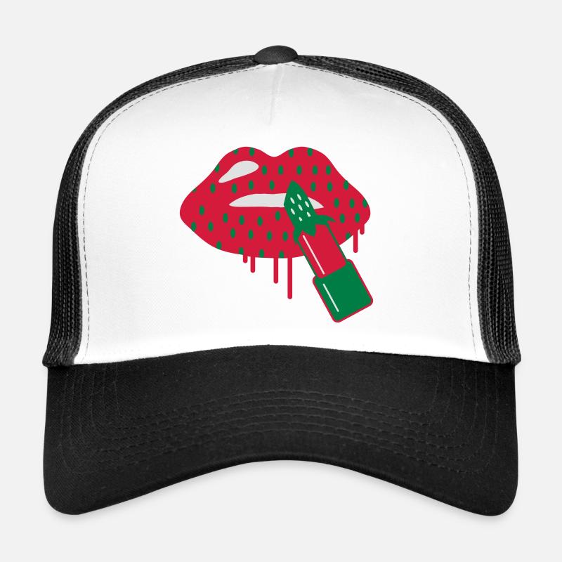 Lippenstift Erdbeere Trucker Cap