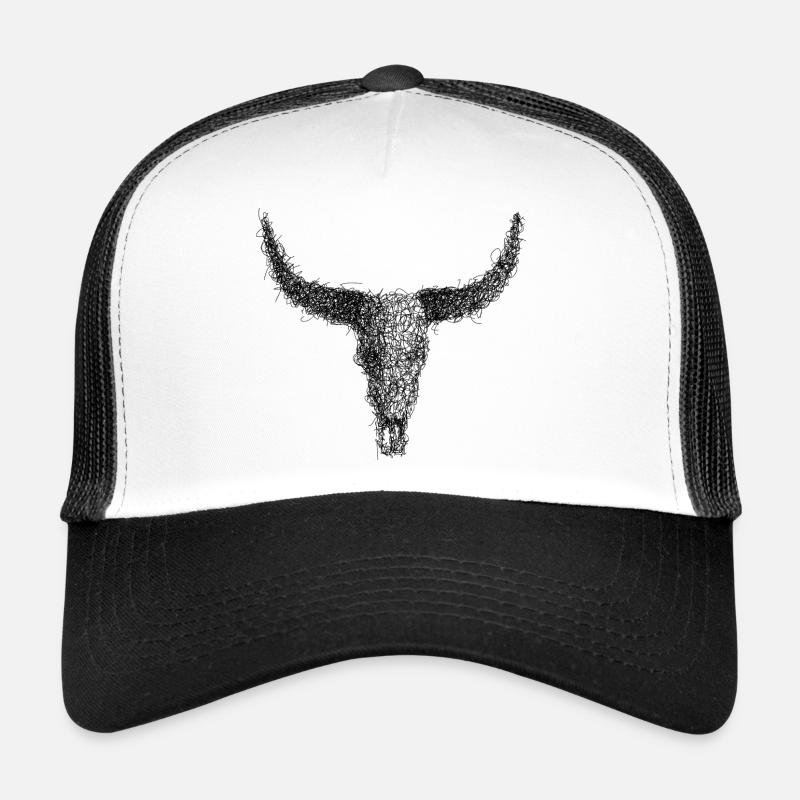 Buffalo Griboullage - Trucker Cap - white/black