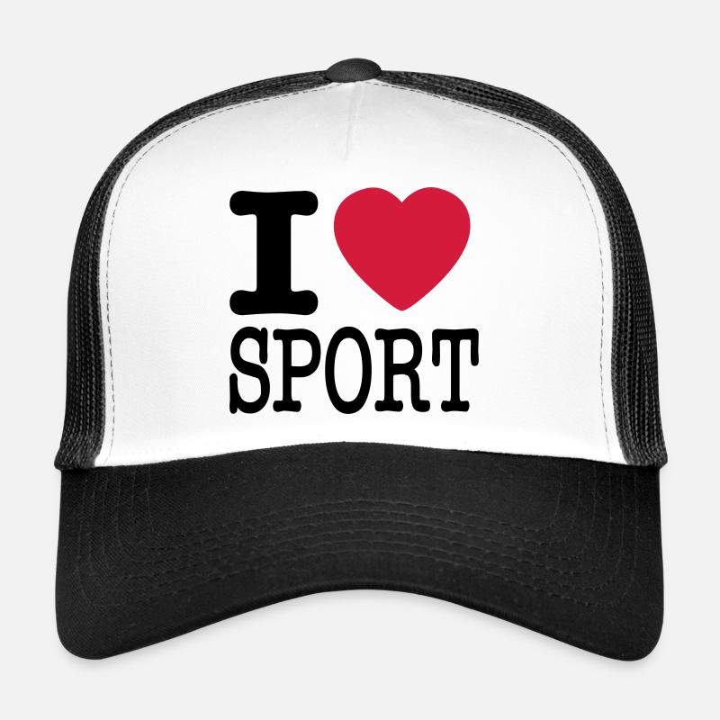 J'aime le sport Casquette trucker 