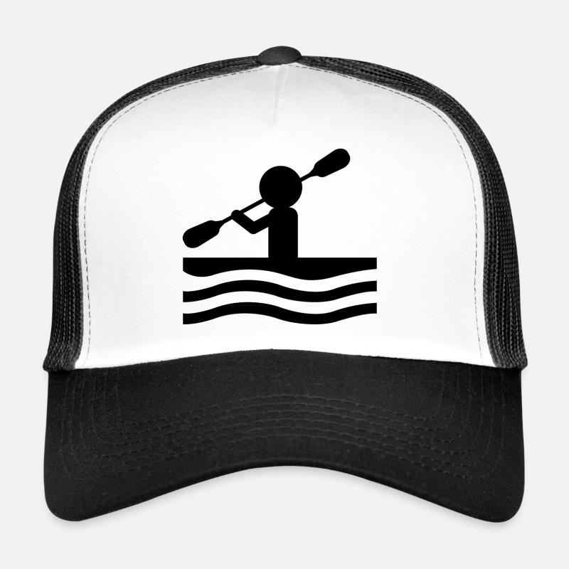 aviron - Casquette trucker  - blanc/noir