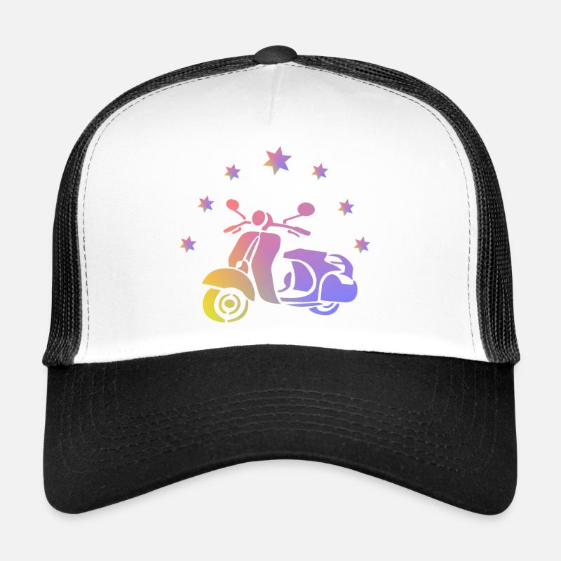 Scooter rétro Casquette trucker 
