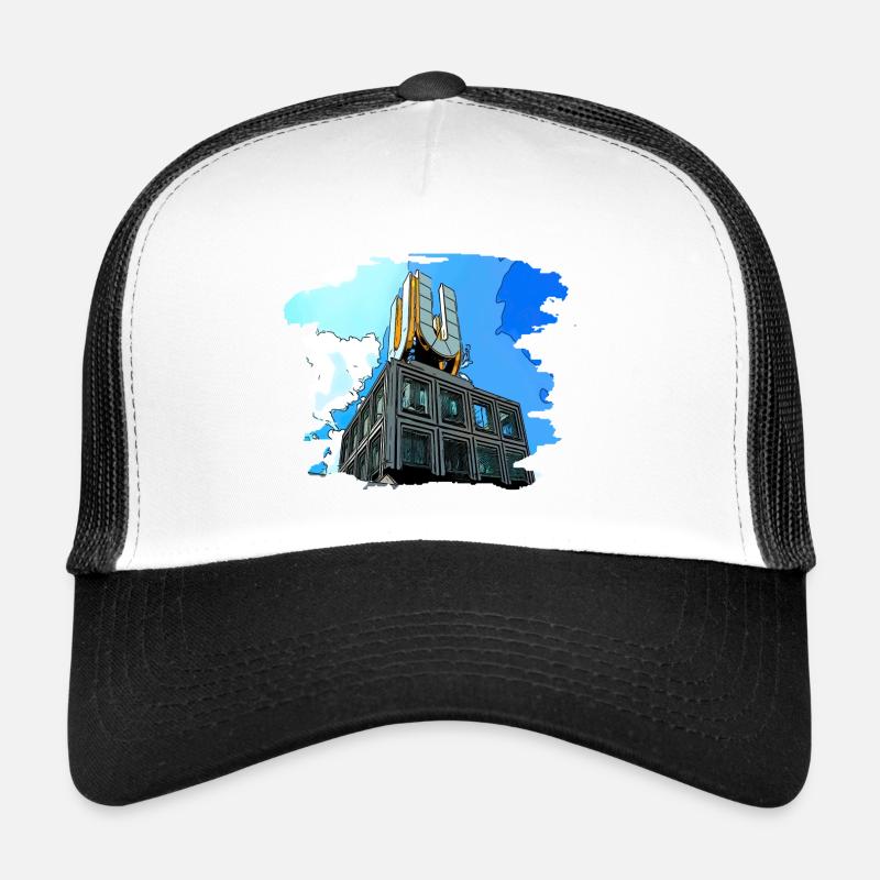 Dortmund U tower city Trucker Cap