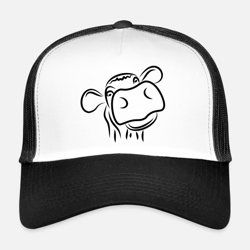 Kuh von den Bauern - Nutztiere - Kuh Trucker Cap