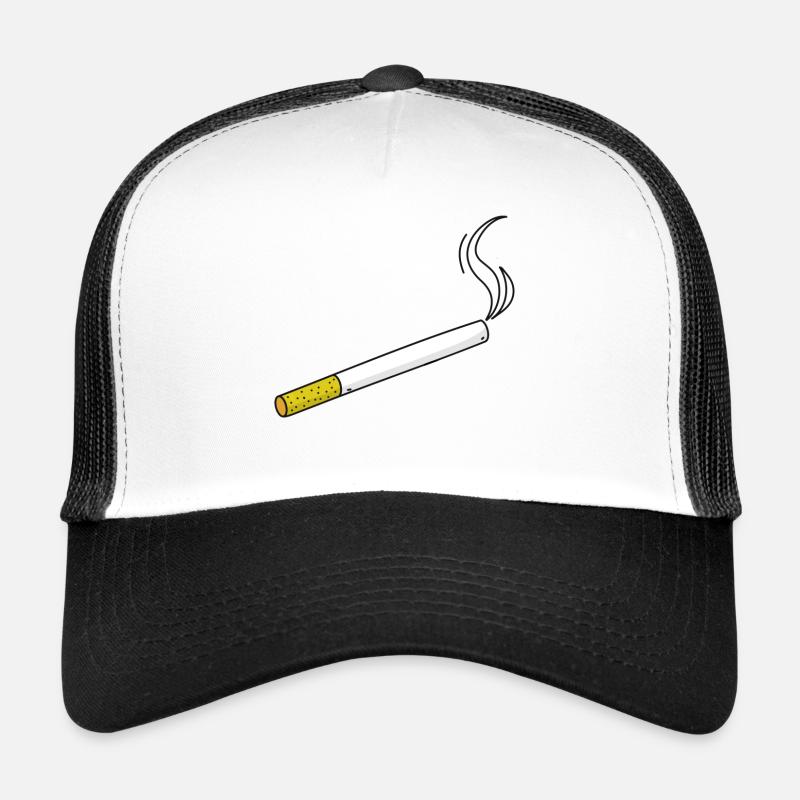 Fumer la cigarette Casquette trucker 