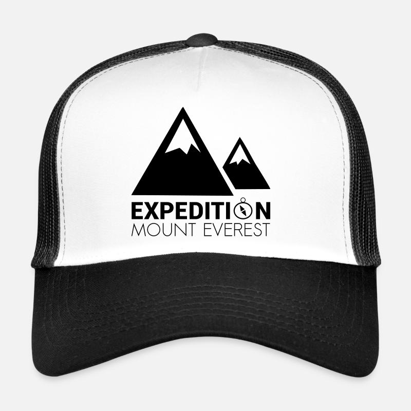 Expedition Mount Everest - Trucker Cap - white/black