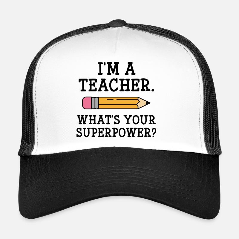 Ich bin Lehrer Trucker Cap