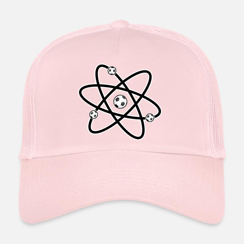 Fußball Atom Energie Freizeit Sport Spiel Geschenk Trucker Cap