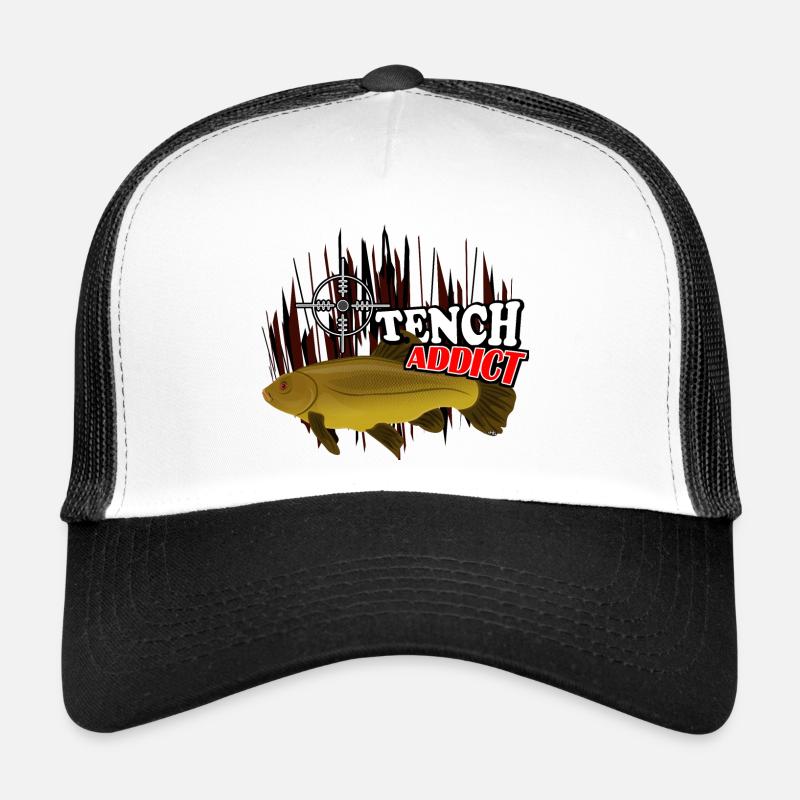 Schleie - Trucker Cap - Weiß/Schwarz