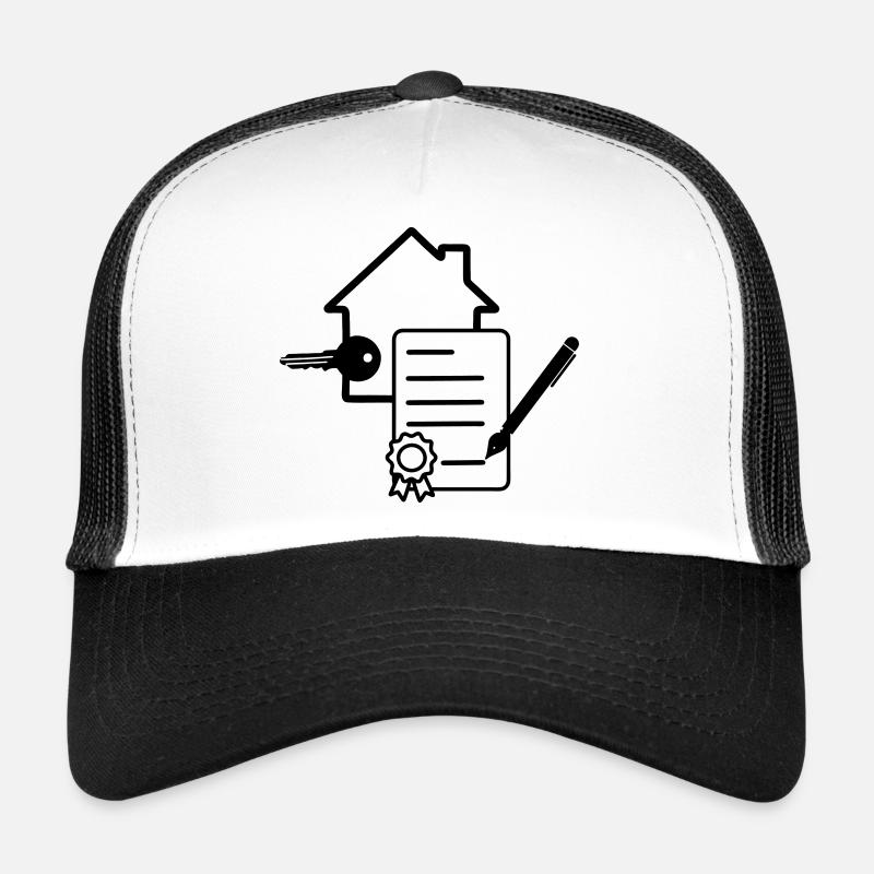 House and contract signing Trucker Cap