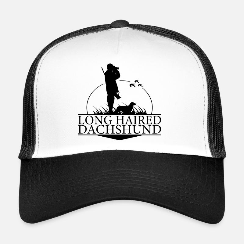 LONG HAIRED DACHSHUND Jagdhunde Jäger Wilsigns Trucker Cap