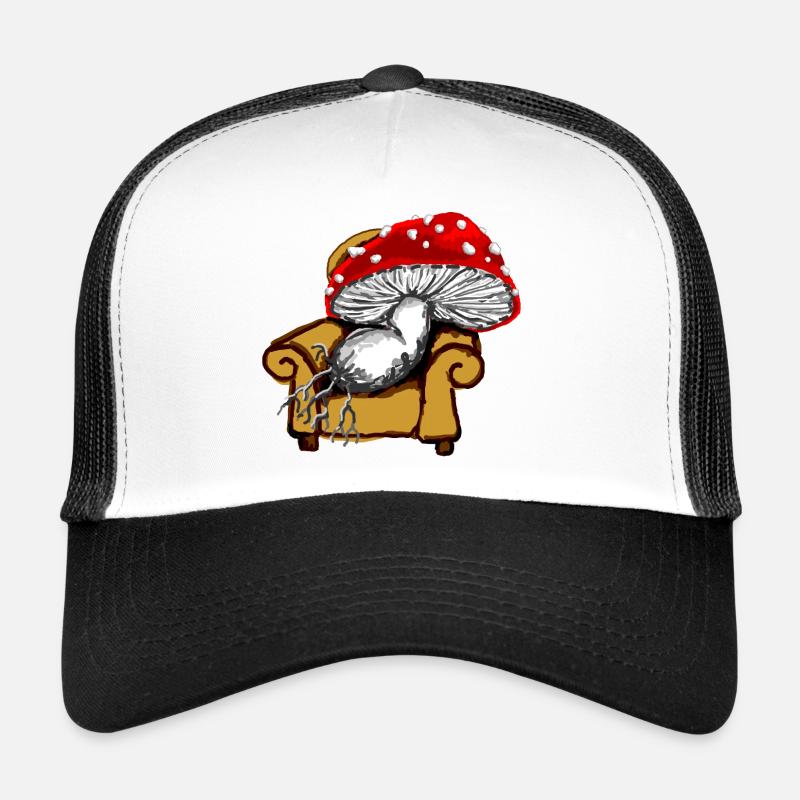 Pilz - Trucker Cap - Weiß/Schwarz