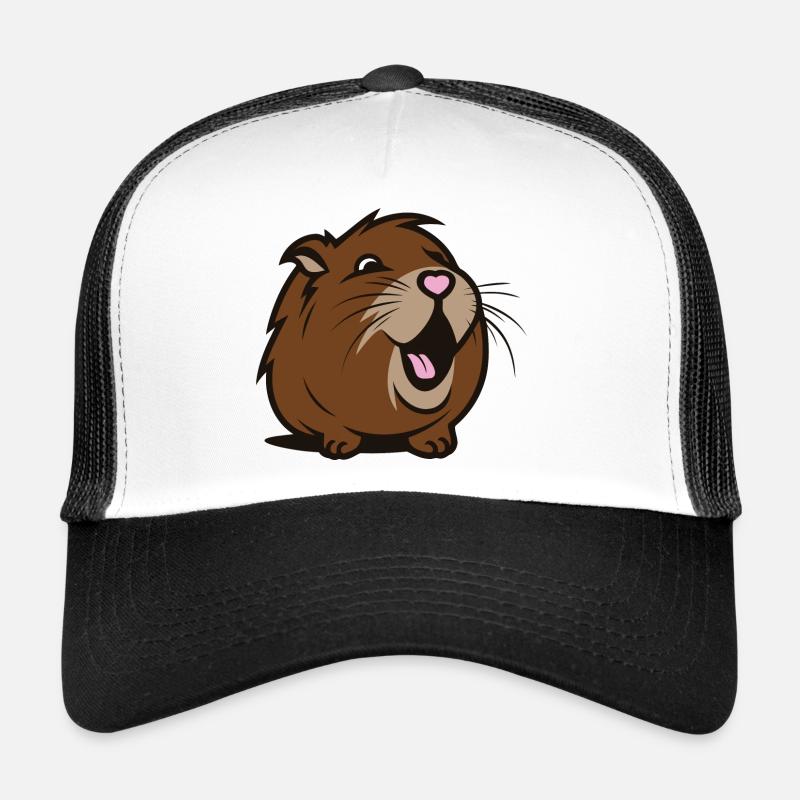 Cheerful Guinea Pig / Hamster - Heart Trucker Cap