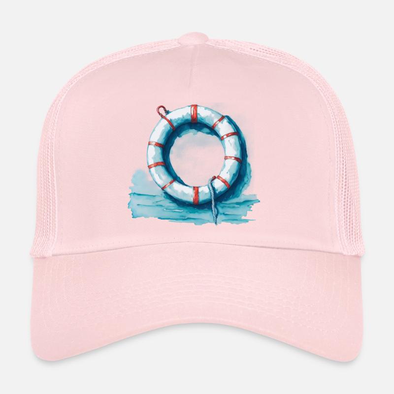 Bouée de sauvetage Casquette trucker 