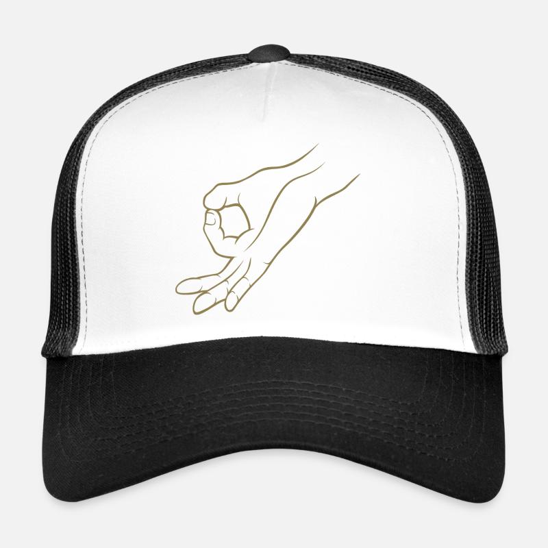 Trou de signalisation manuelle dans un jeu d’enfant Casquette trucker 