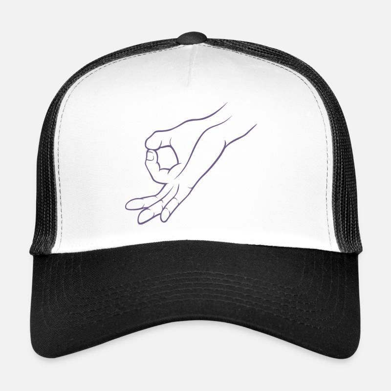 Trou de signalisation manuelle dans un jeu d’enfant Casquette trucker 