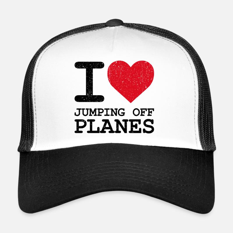 Parachutisme Passion Design. Cadeau d’adrénaline parfait Casquette trucker 