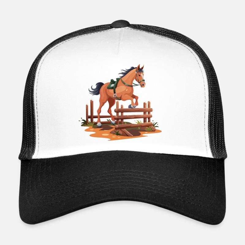 cheval, équitation, centre équestre Casquette trucker 