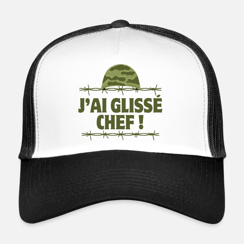 j'ai glissé chef, 7ème compagnie Casquette trucker 