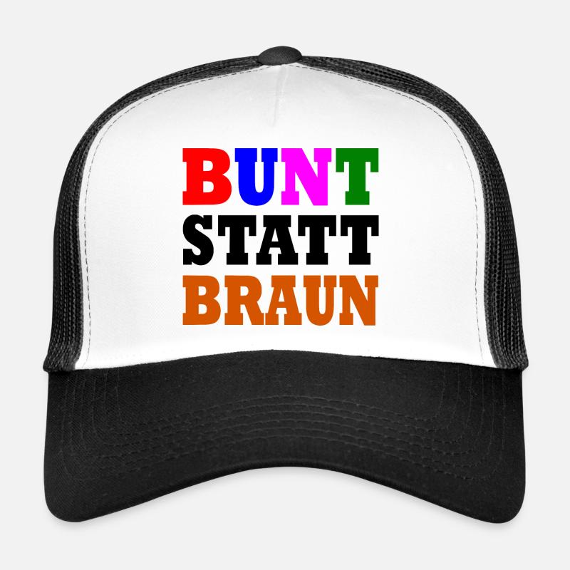 Bunt statt braun Trucker Cap