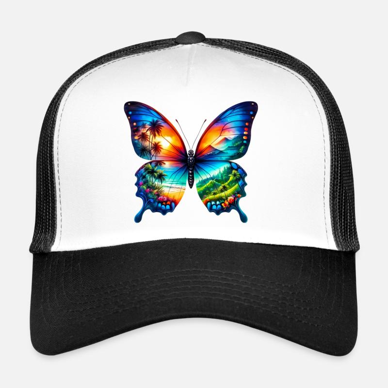 Papillon Casquette trucker 