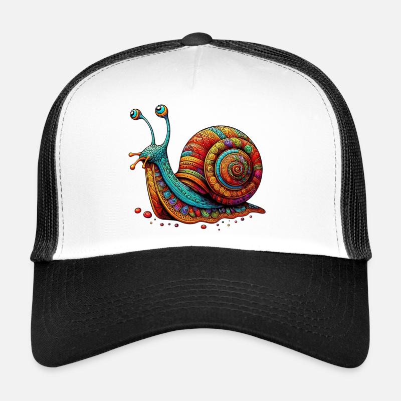 Escargot Casquette trucker 