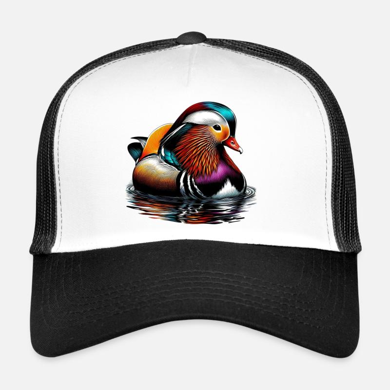 Mandarin duck Trucker Cap