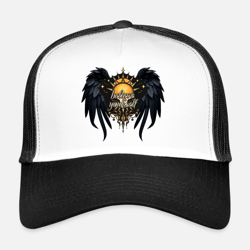 Croyez en vous, une lettre Casquette trucker 
