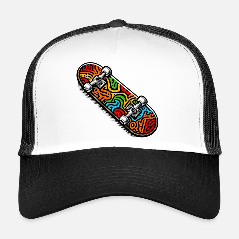 Skateboard Casquette trucker 