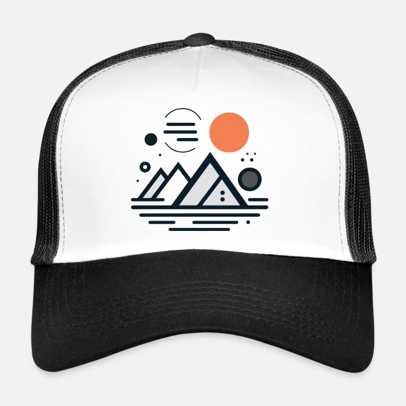 Mountains Trucker Cap