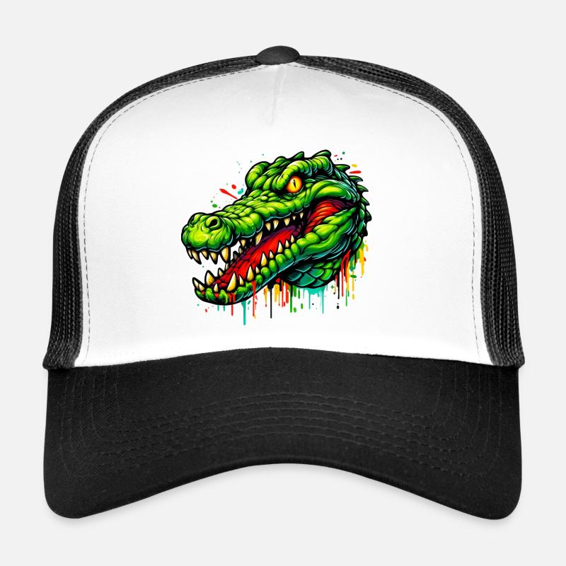 Crocodile Casquette trucker 