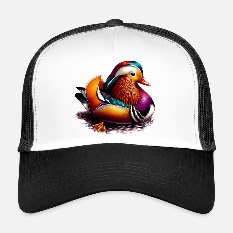 Mandarin duck Trucker Cap