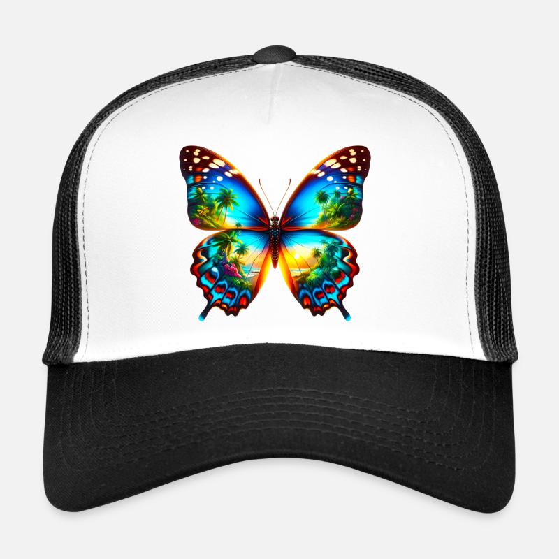 Papillon Casquette trucker 