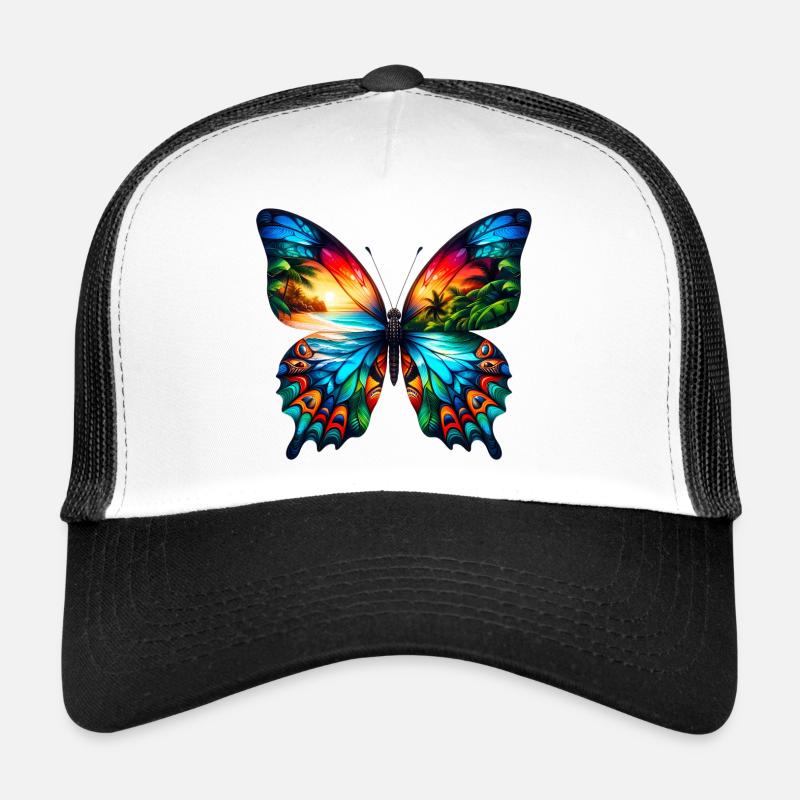 Papillon Casquette trucker 