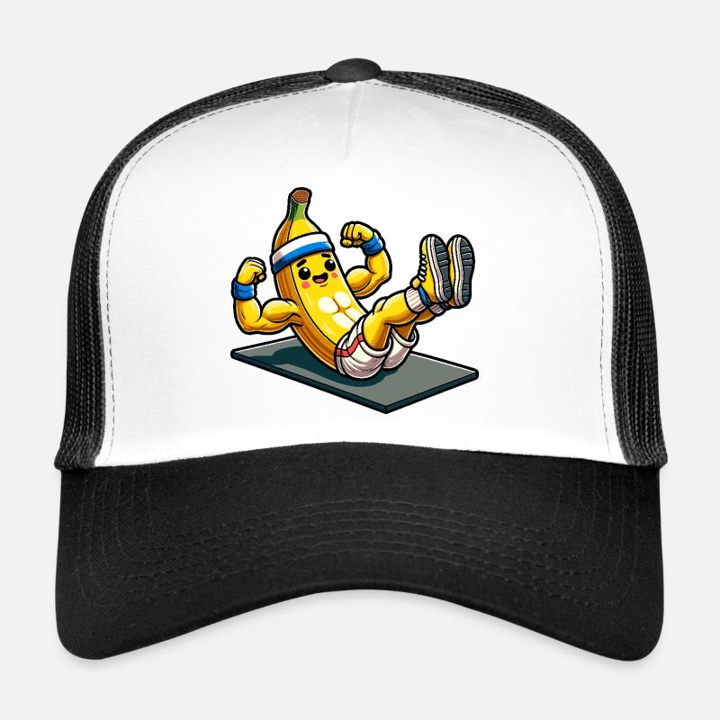 Défiez vos limites Bodybuilder Abdos Casquette trucker 