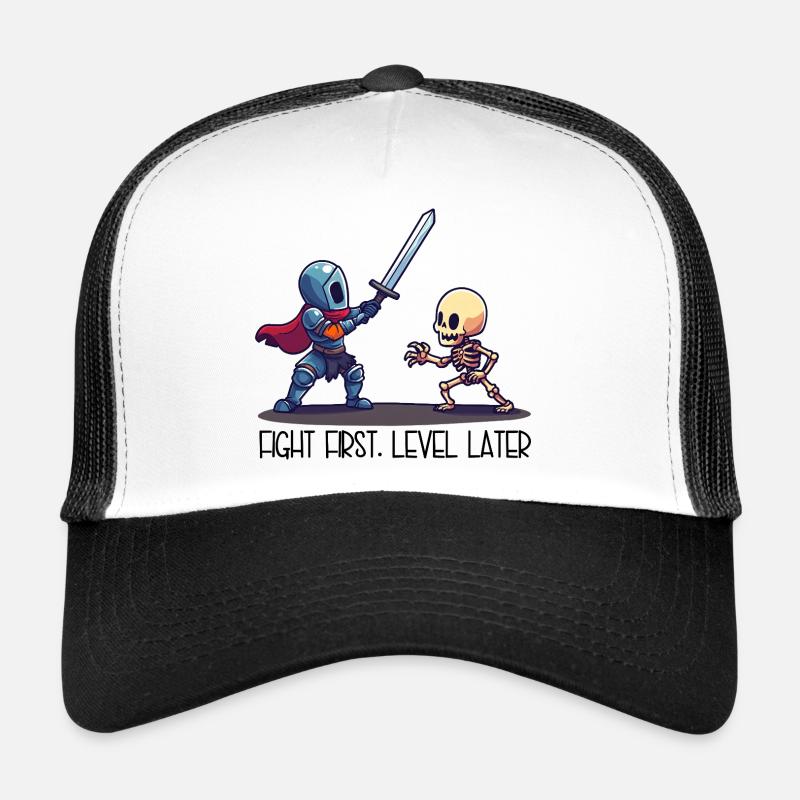 First Fight, Level Later – Ritter vs Skelett Trucker Cap