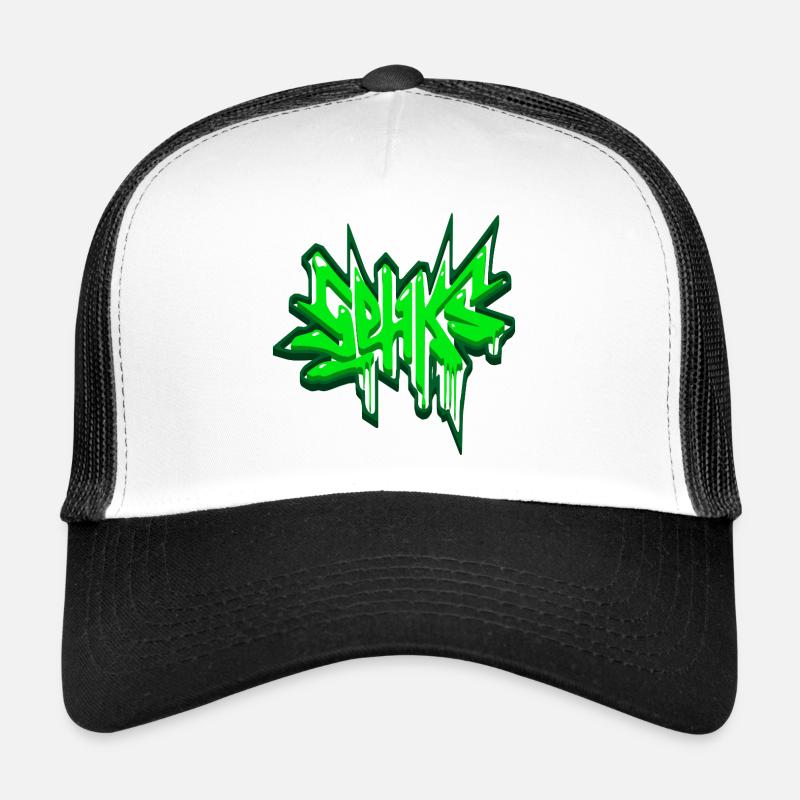 Sehks Grün 3D Trucker Cap